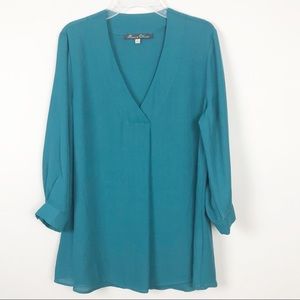Women Rose and Olive Blouse S